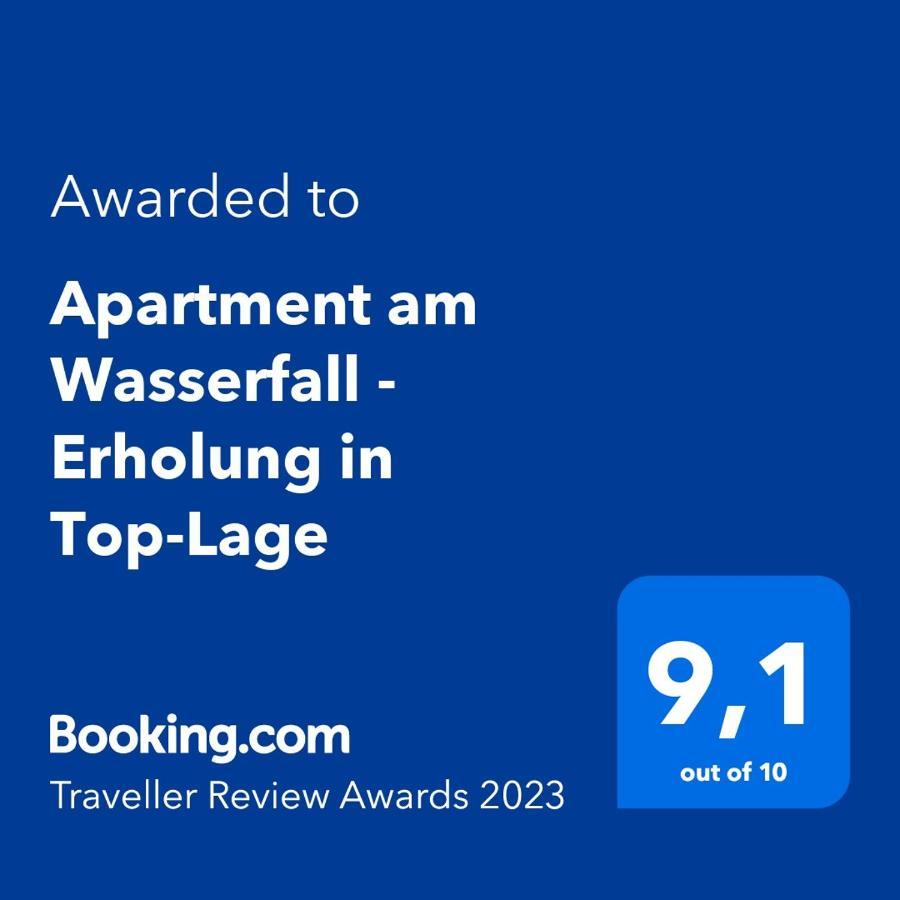 Apartment Am Wasserfall Mit Sauna & Top-Lage Feldberg  Buitenkant foto